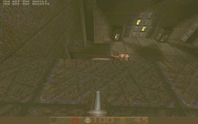 quake screenshot for dos