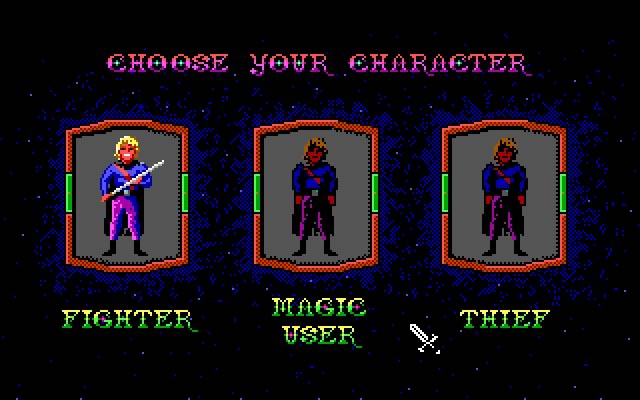 quest-for-glory-1-so-you-want-to-be-a-hero screenshot for dos