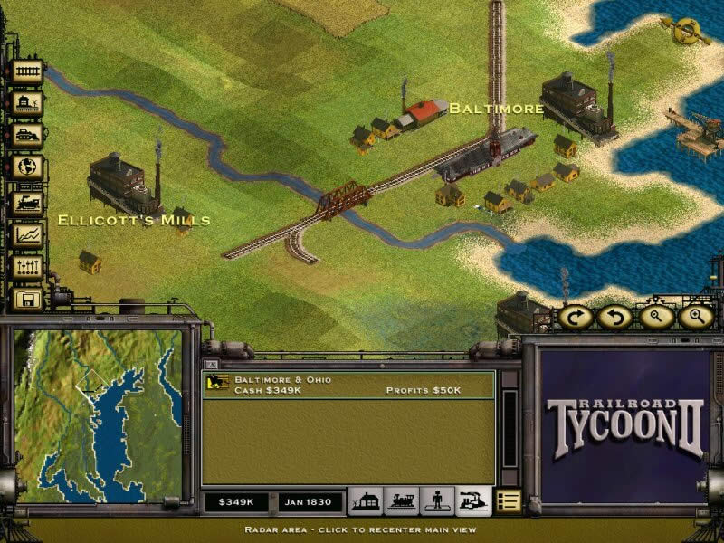 Railroad Tycoon 2 screenshot