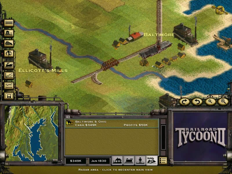 railroad-tycoon-2 screenshot for winxp