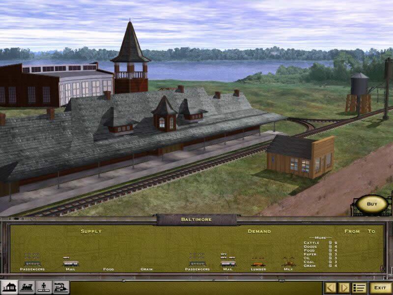 railroad-tycoon-2 screenshot for winxp