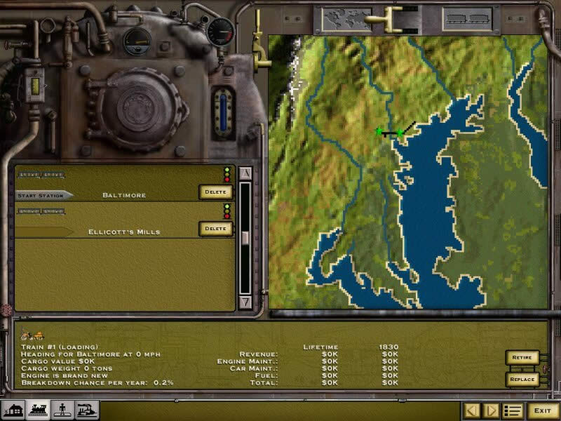 railroad-tycoon-2 screenshot for winxp