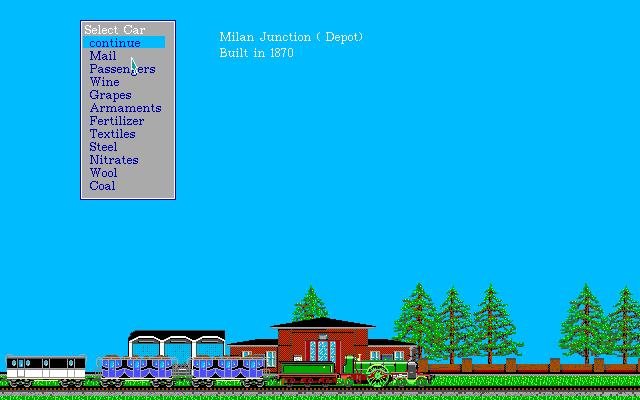 railroad-tycoon-deluxe screenshot for dos
