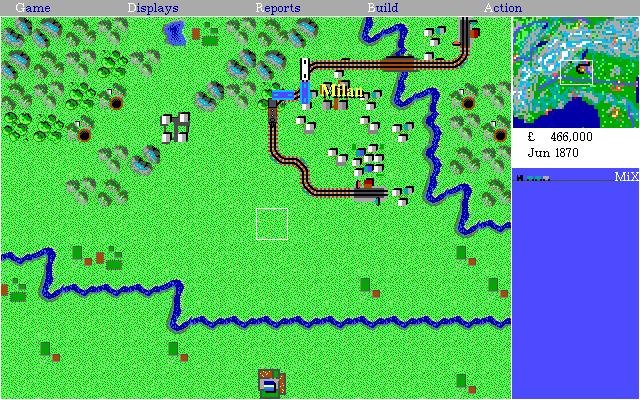 railroad-tycoon-deluxe screenshot for dos