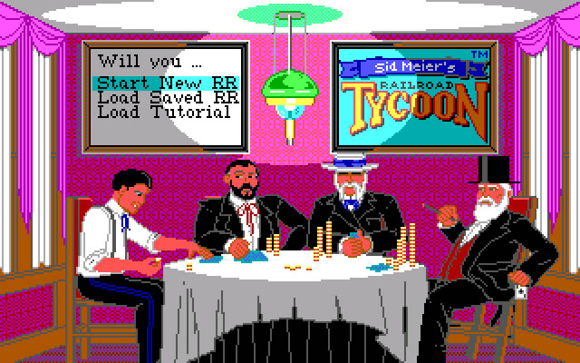 railroad-tycoon screenshot for dos