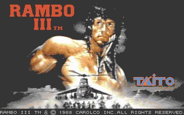Rambo 3 screenshot