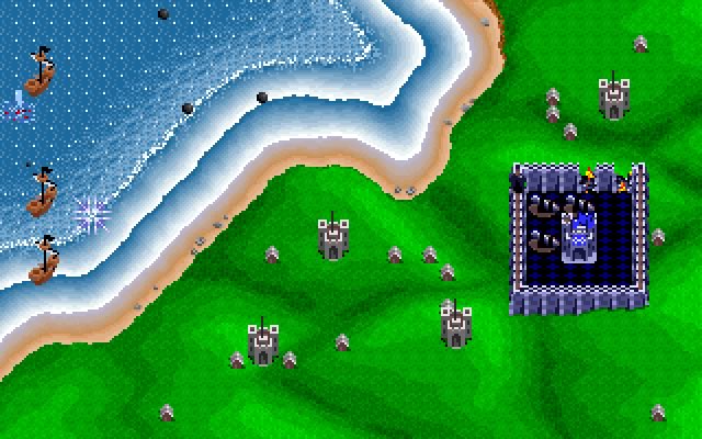 rampart screenshot for dos