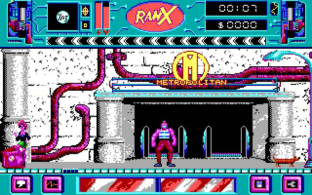 ranx-the-video-game screenshot for dos