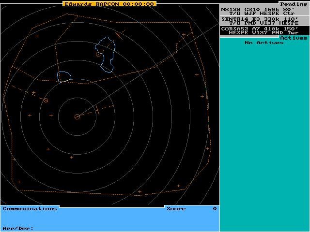 RAPCON: Military Air Traffic Control Simulator screenshot