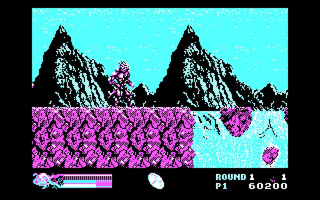 rastan screenshot for dos