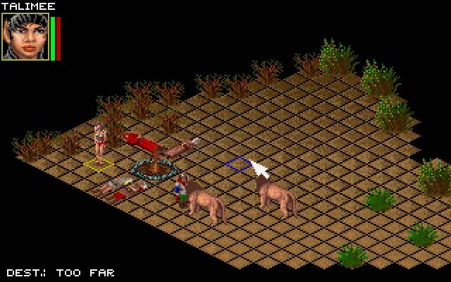 realms-of-arkania-1-blade-of-destiny screenshot for dos