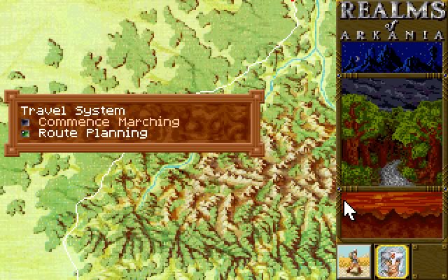 realms-of-arkania-2-star-trail screenshot for dos