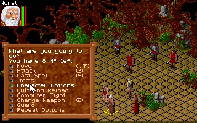 realms-of-arkania-2-star-trail screenshot for dos