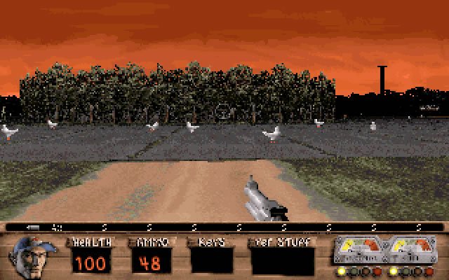 redneck-rampage screenshot for dos