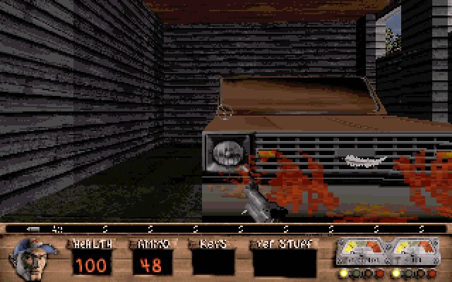 redneck-rampage screenshot for dos