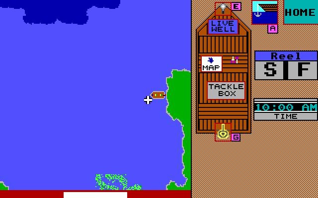 reel-fish screenshot for dos