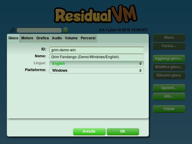 ResidualVM screenshot