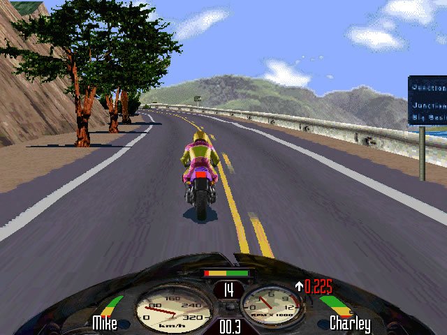 Moto Racer 1997 (em Português) - Gameplay Windows 98 