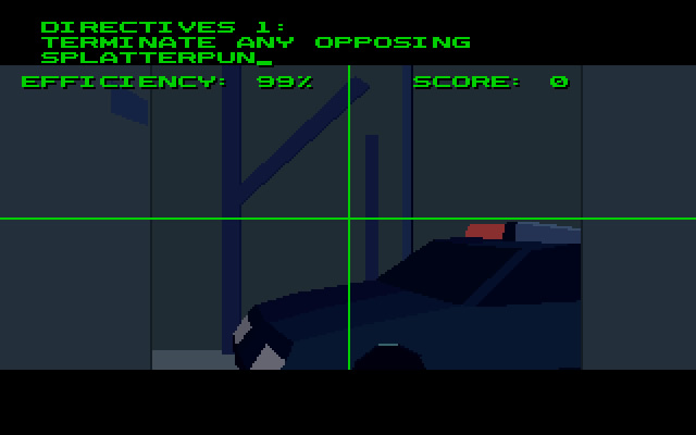 robocop-3 screenshot for dos