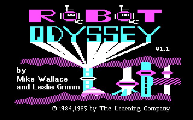 robot-odissey screenshot for dos