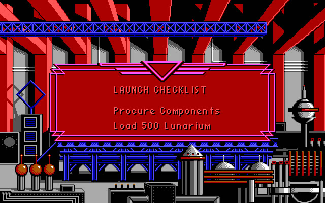 rocket-ranger screenshot for dos