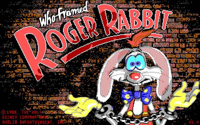 who-framed-roger-rabbit screenshot for dos
