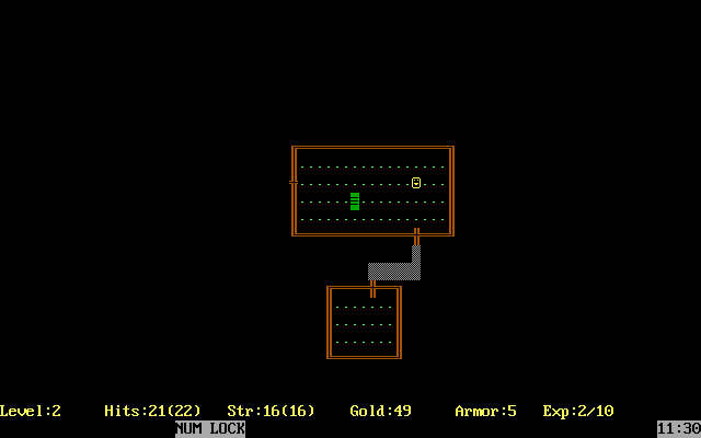 rogue screenshot for dos