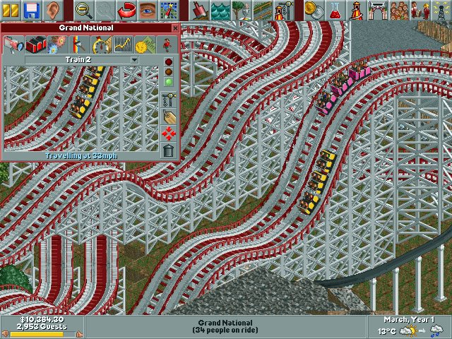 roller-coaster-tycoon screenshot for winxp