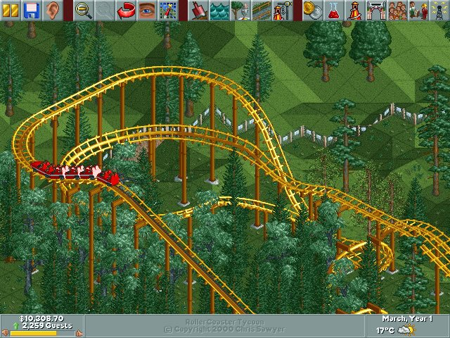 Roller Coaster Tycoon screenshot