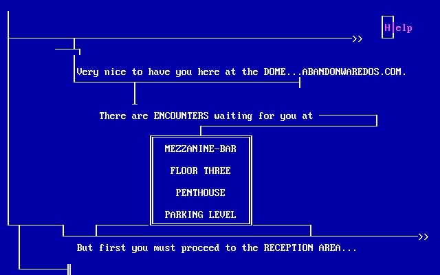 romantic-encounters-at-the-dome screenshot for dos