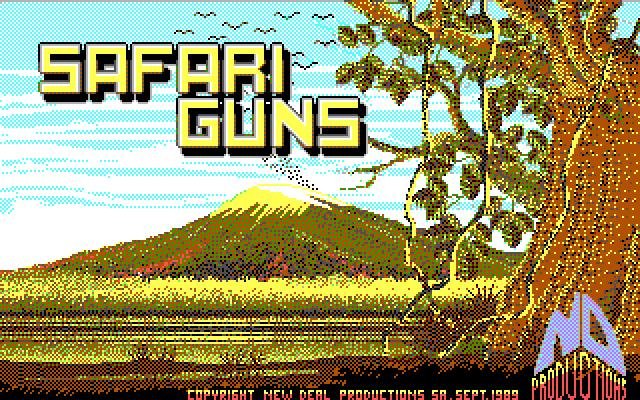 safari-guns screenshot for dos