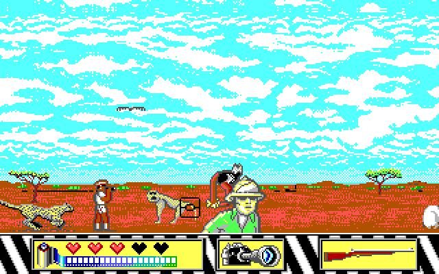 safari-guns screenshot for dos