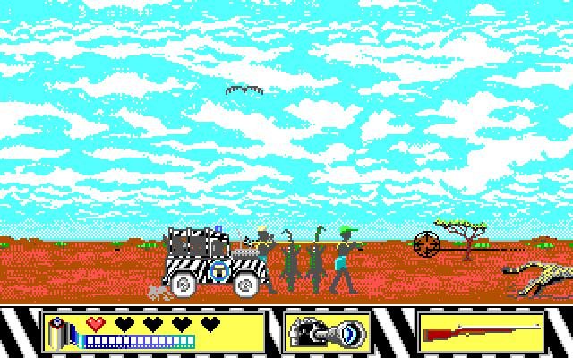 safari-guns screenshot for dos