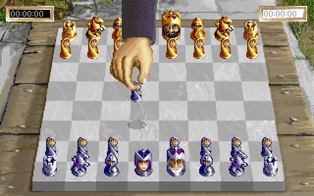 sargon-v-world-class-chess screenshot for dos