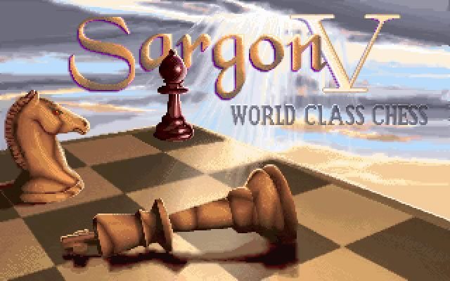 sargon-v-world-class-chess screenshot for dos