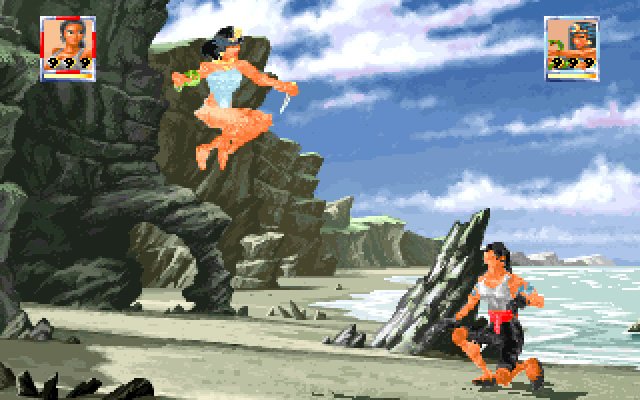 savage-warriors screenshot for dos