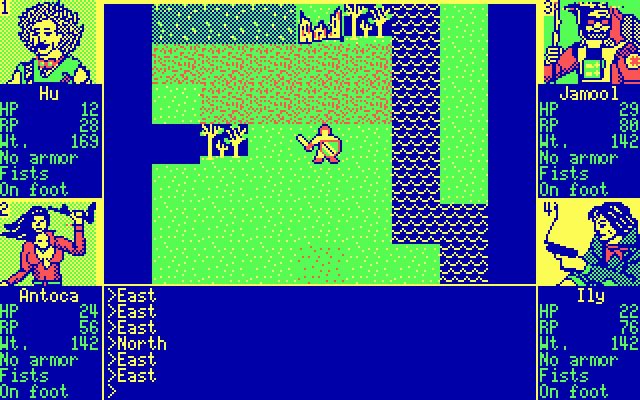 scavengers-of-the-mutant-world screenshot for dos