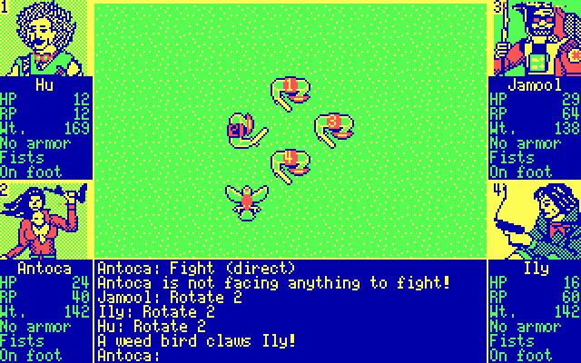 scavengers-of-the-mutant-world screenshot for dos