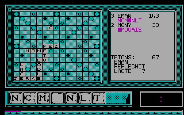 the-computer-edition-of-scrabble screenshot for dos
