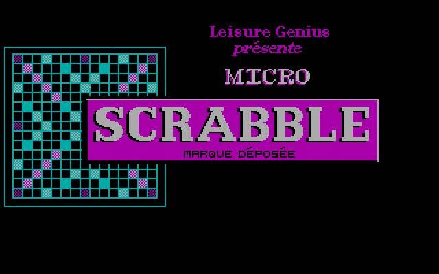 The computer edition of Scrabble