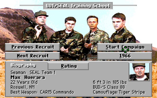 seal-team screenshot for dos