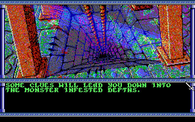 secret-of-the-silver-blades screenshot for dos