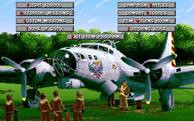 secret-weapons-of-the-luftwaffe screenshot for dos