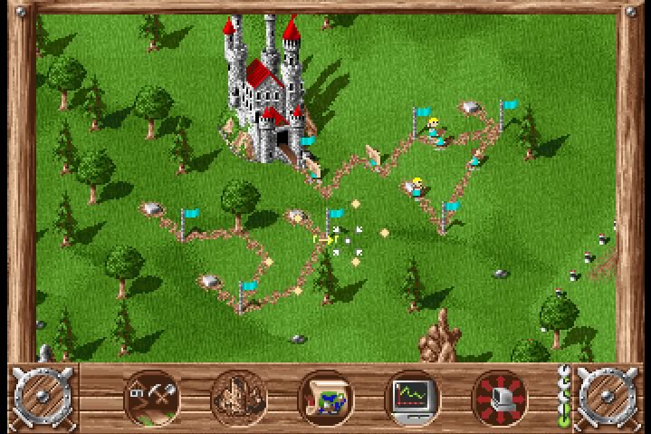 the-settlers screenshot for dos