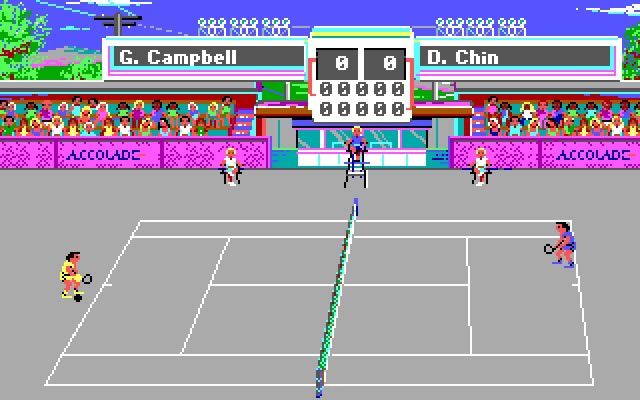 serve-amp-volley screenshot for dos