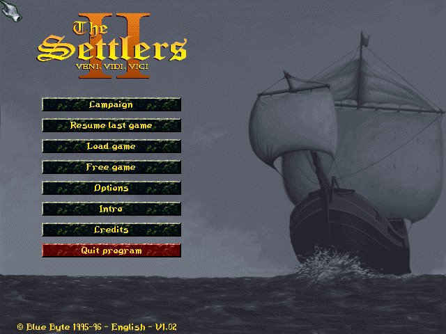 the-settlers-ii-veni-vidi-vici screenshot for dos