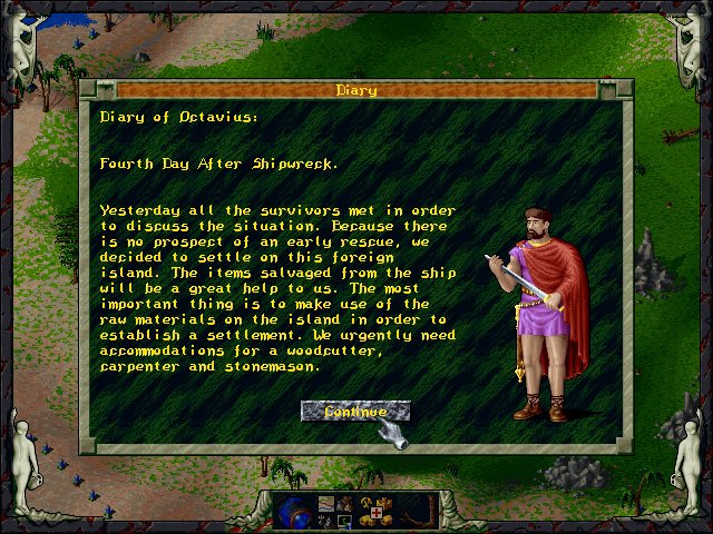 the-settlers-ii-veni-vidi-vici screenshot for dos