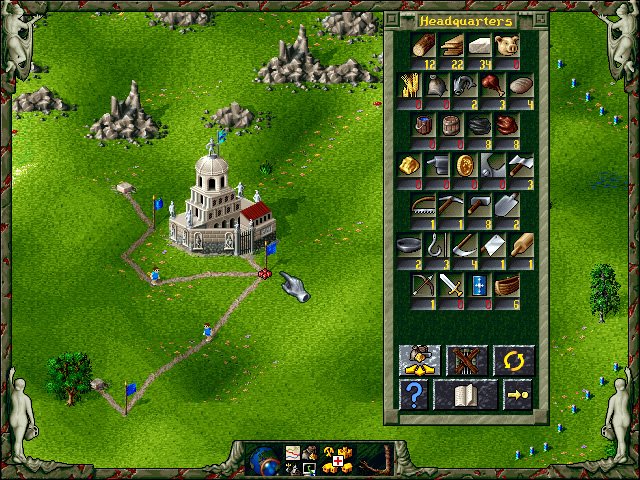 the-settlers-ii-veni-vidi-vici screenshot for dos