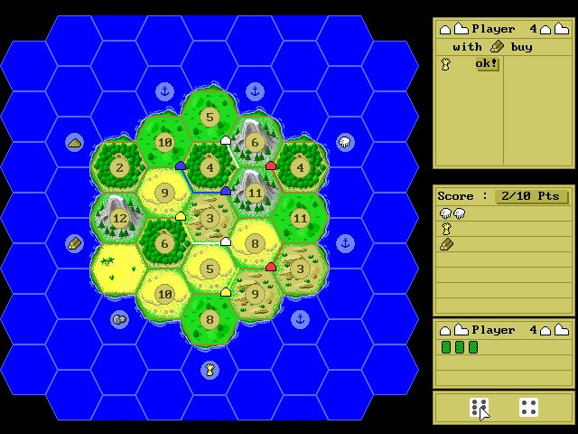 settlers-of-catan screenshot for dos