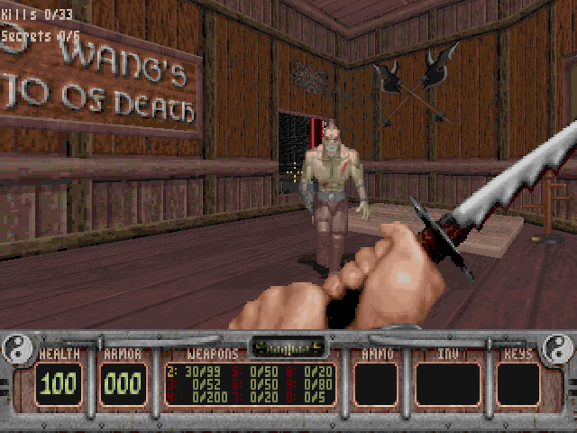 shadow-warrior screenshot for dos